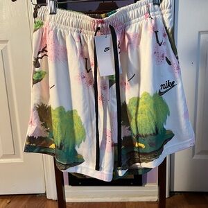Nike Floral Print Shorts